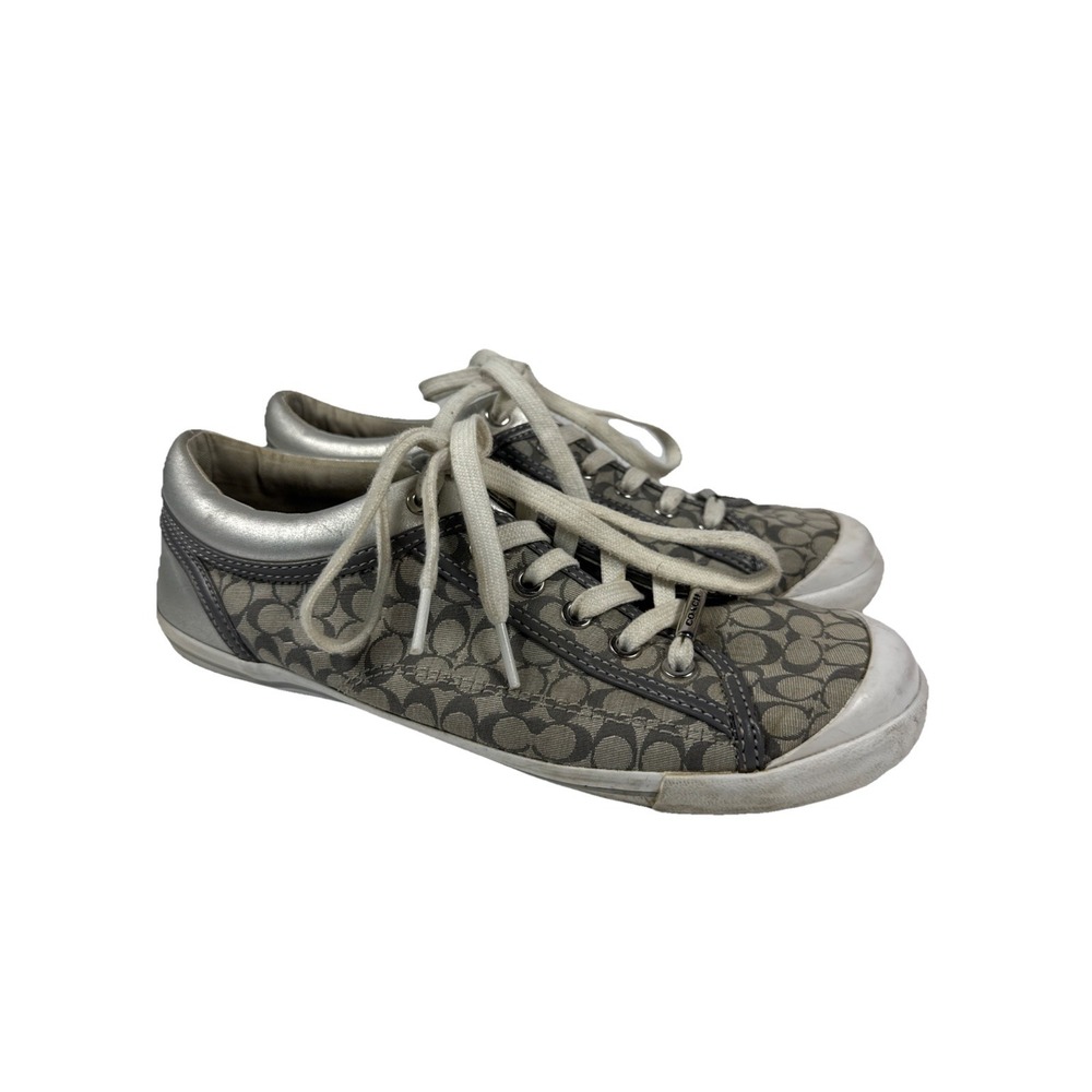 Coach Francesca Womens Size 10b Shoes Gray Fashion Low Top Trainer Sneakers